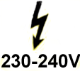 Deze LED lamp werkt op 220-240V Netspanning Deze LED lamp werkt op 220-240V Netspanning